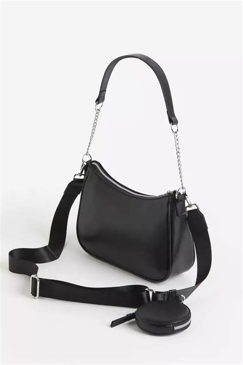 h and m shopper bag|h&m shoulder bag and pouch.